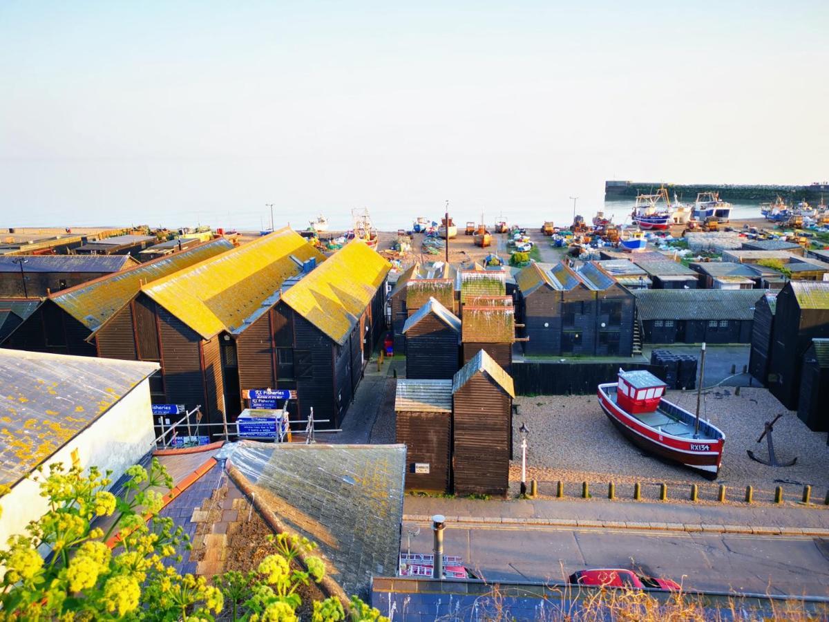 Hastings Old Town Tackleway Privileged Sea Views Whole House 3 Beds מראה חיצוני תמונה